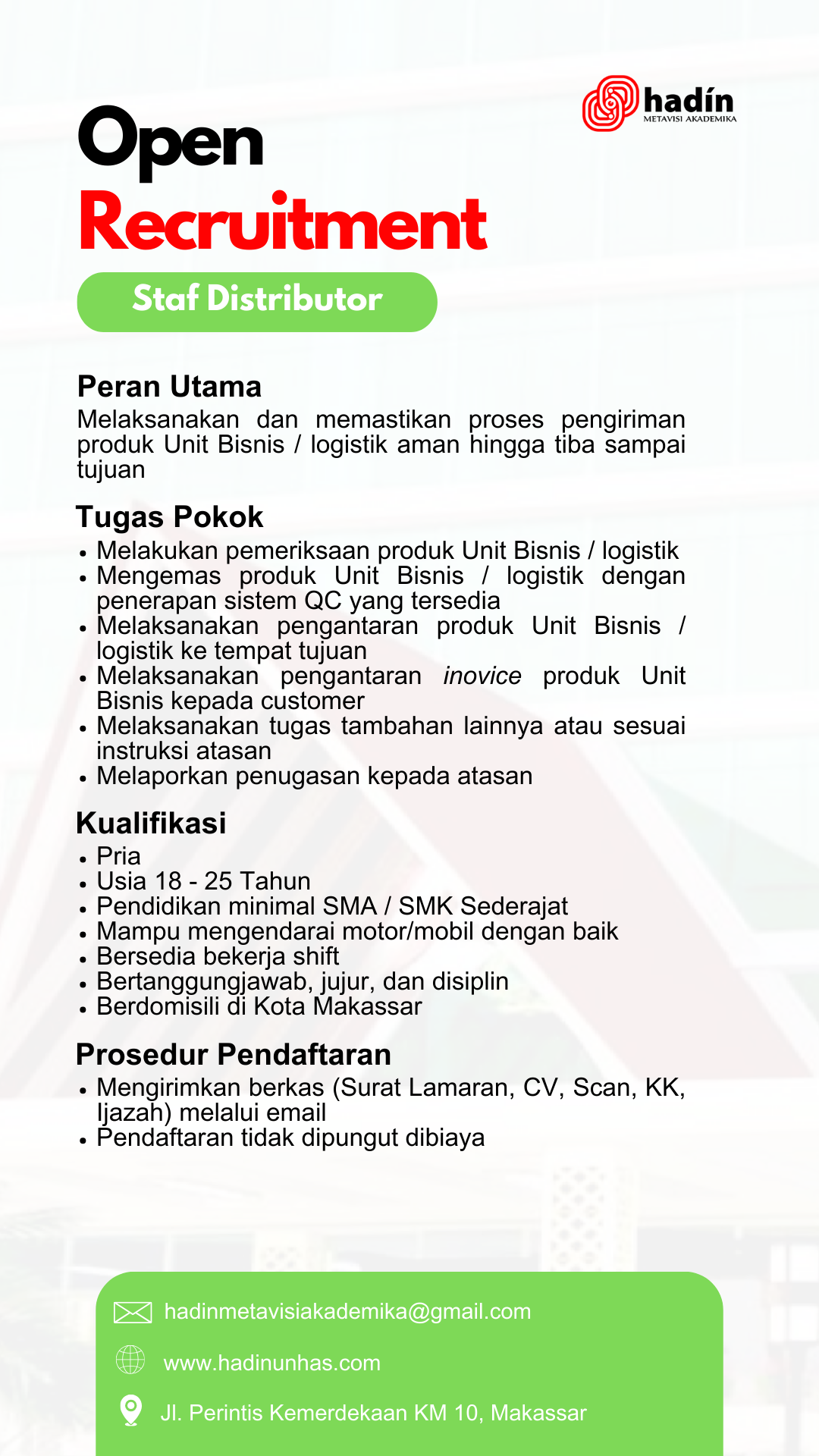 Qualifikasi Pekerjaan 1